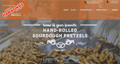 Desktop Screenshot of hammondpretzels.com