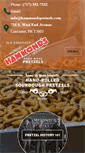 Mobile Screenshot of hammondpretzels.com